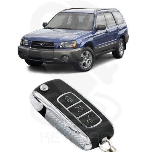 Κλειδί με τηλεχειρισμό και immobilizer για SUBARU FORESTER